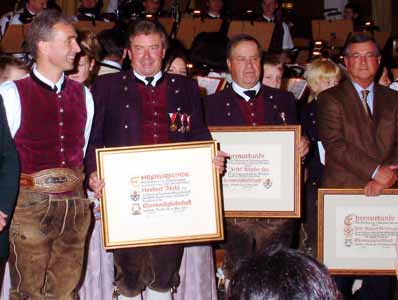 Ccilienkonzert 2003: Ehrenmitglieder